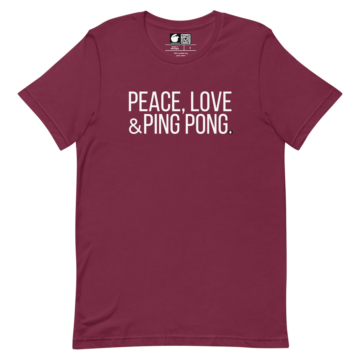 PING PONG Short-Sleeve Unisex t-shirt