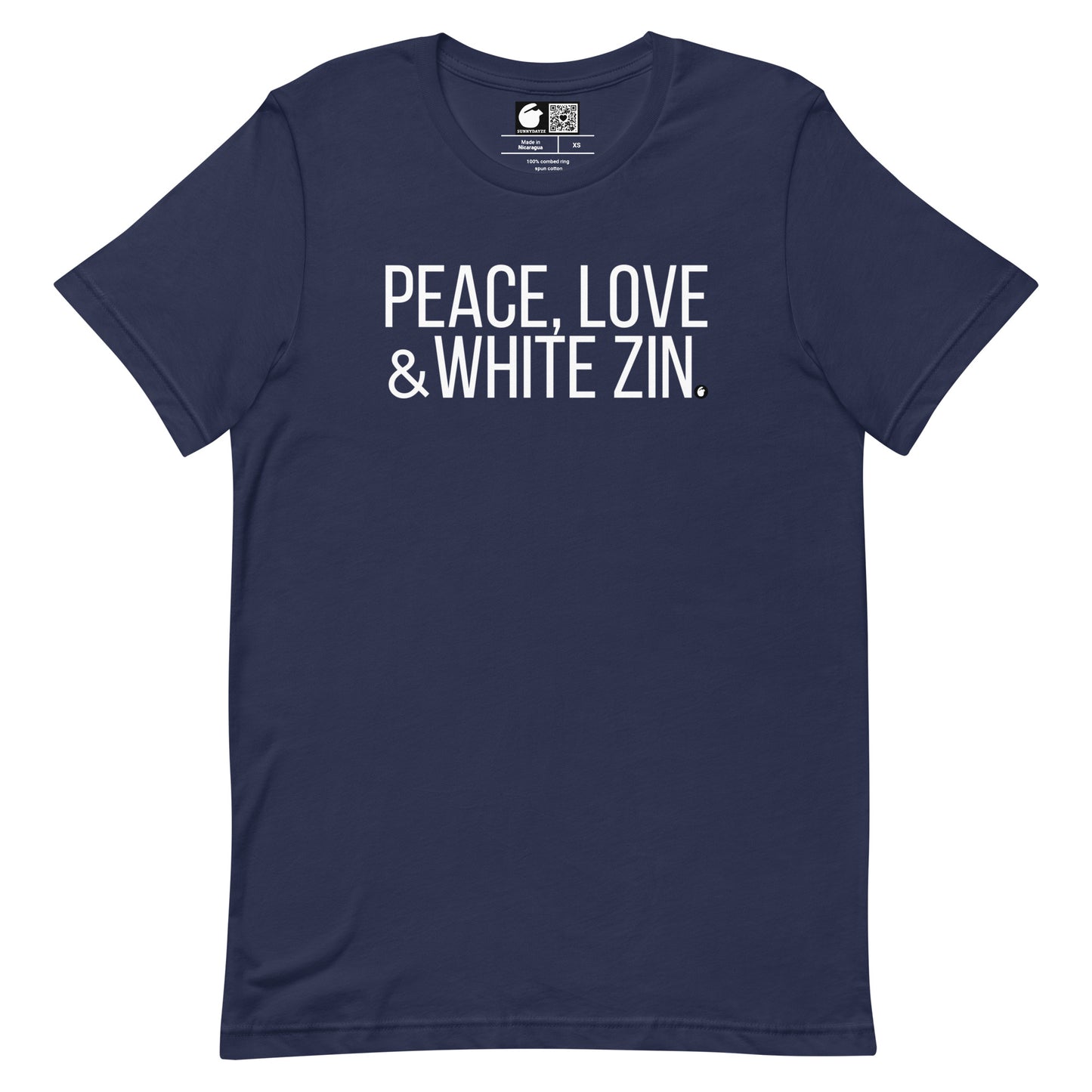 WHITE ZIN Unisex t-shirt