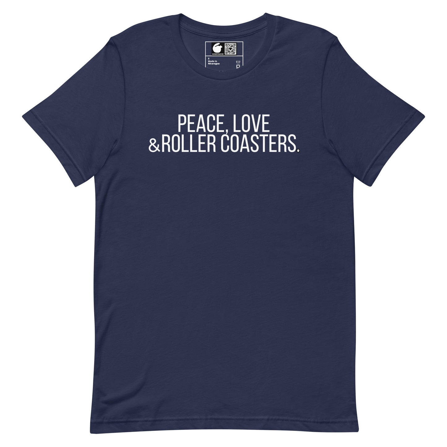 ROLLER COASTERS Short-Sleeve Unisex t-shirt