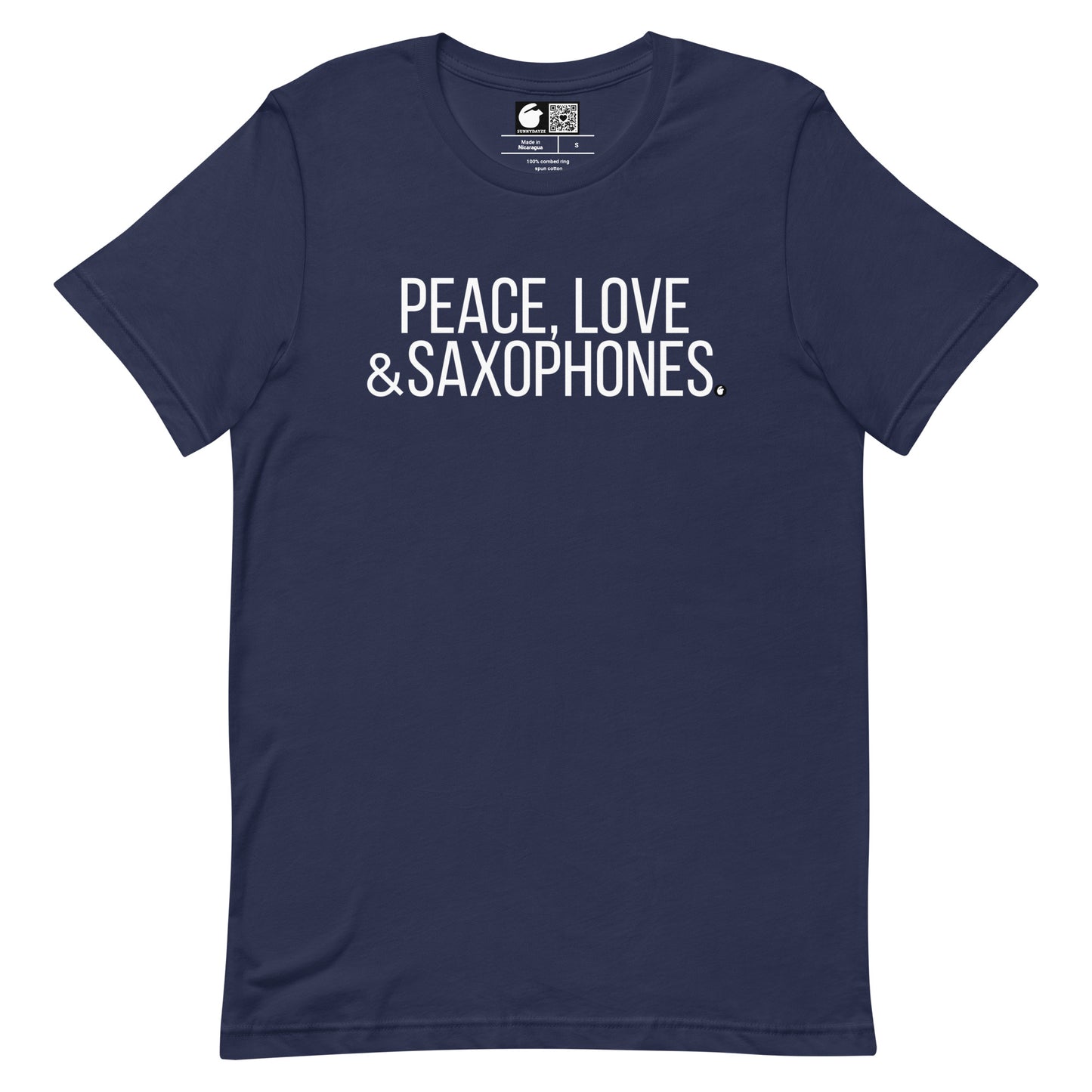 SAXOPHONE Short-Sleeve Unisex t-shirt