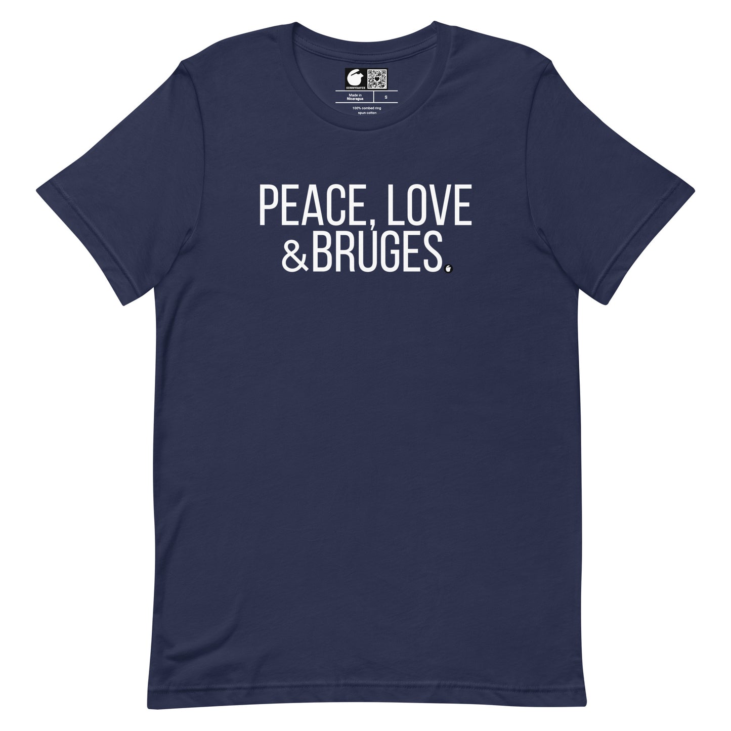 BRUGES Short=Sleeve Unisex t-shirt