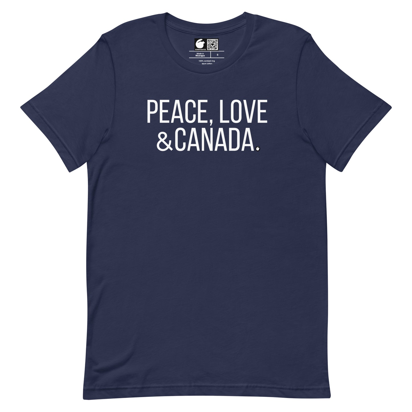 CANADA Short=Sleeve Unisex t-shirt