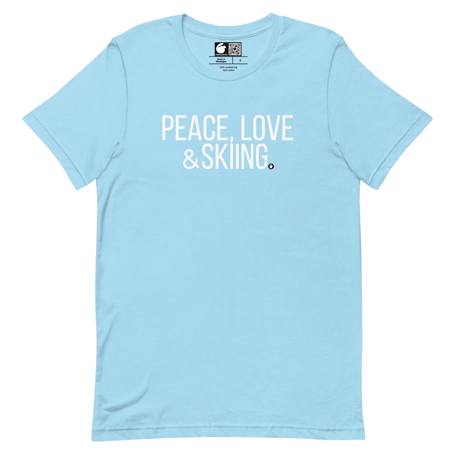 SKIING Short-Sleeve Unisex t-shirt