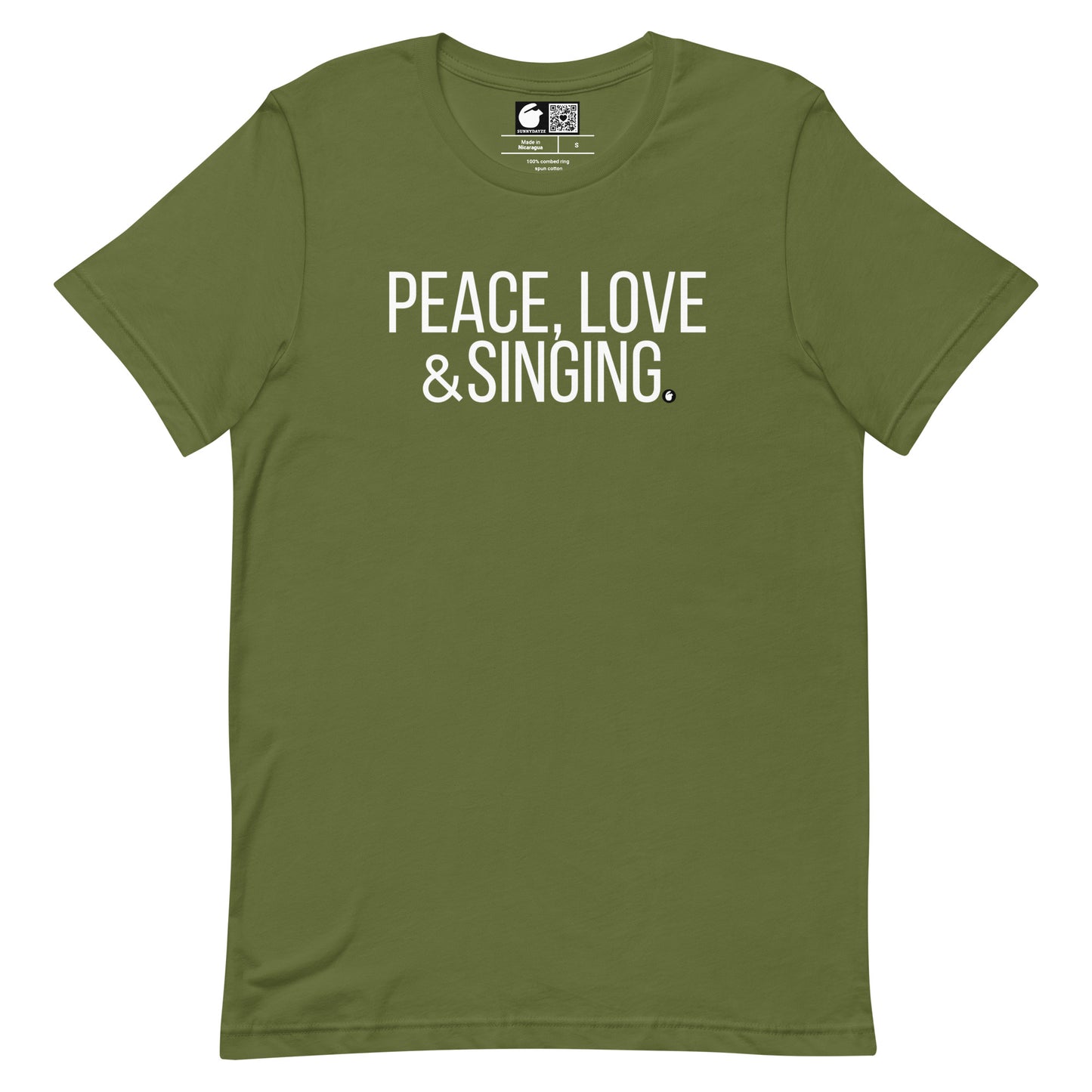 SINGING Short-Sleeve Unisex t-shirt