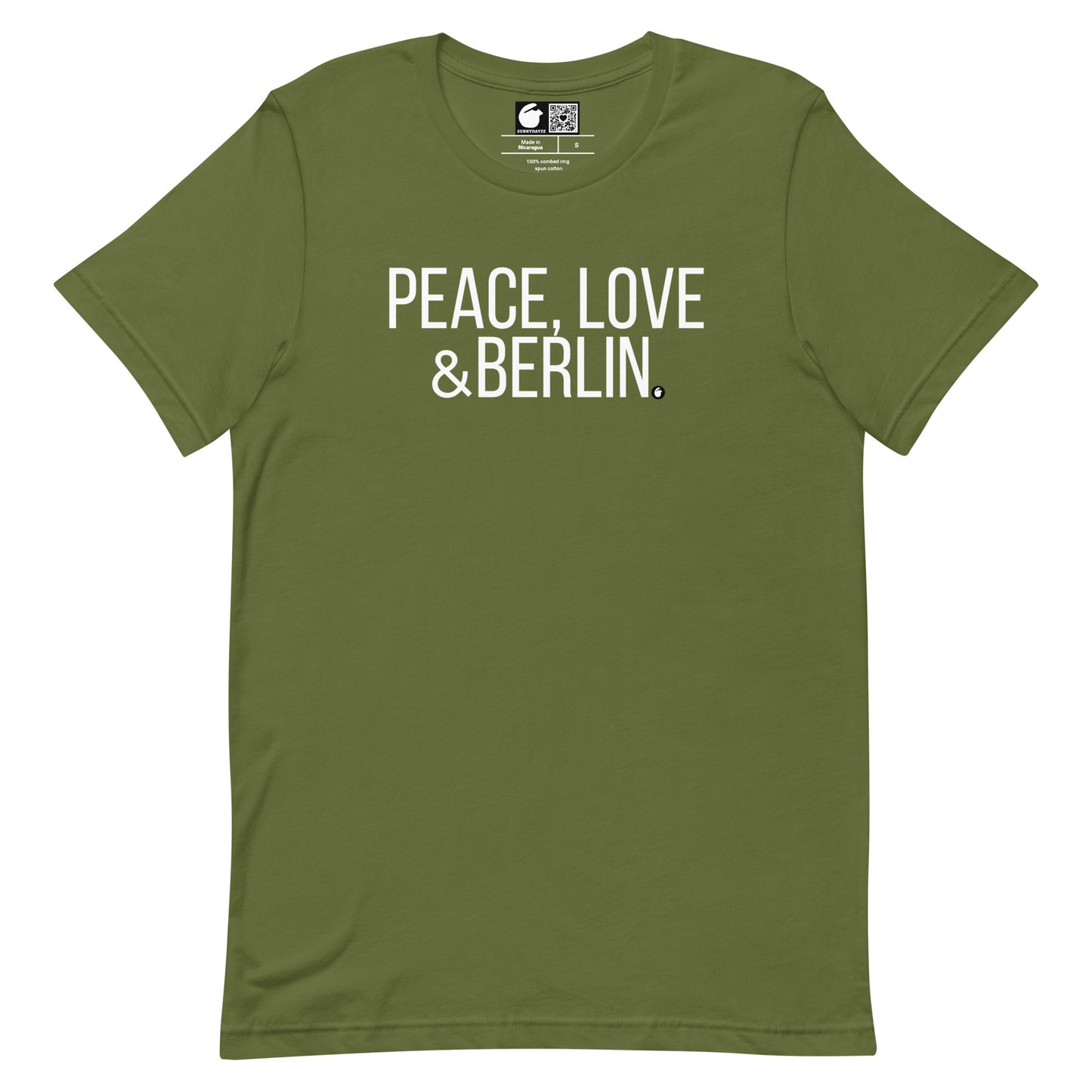 BERLIN Short=Sleeve Unisex t-shirt