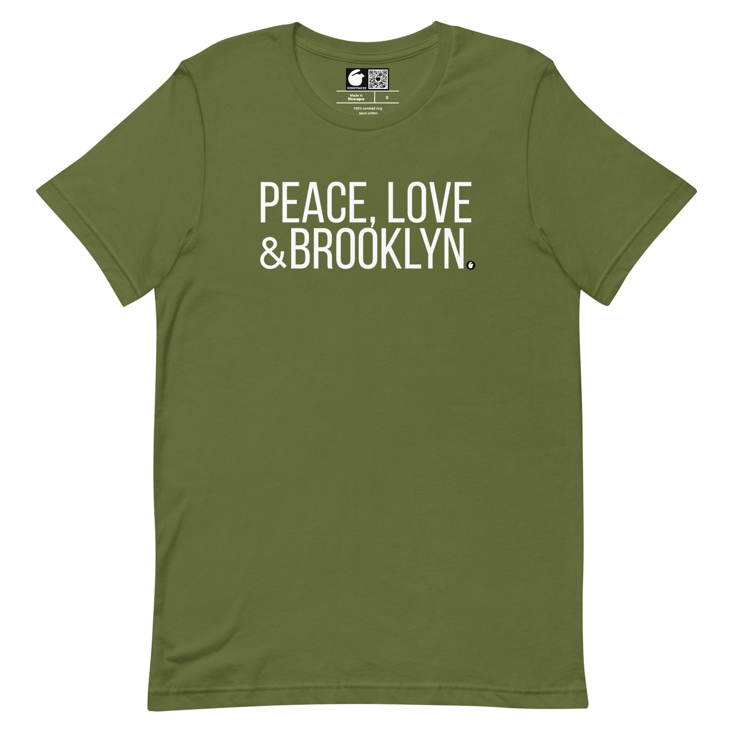 BROOKLYN Short=Sleeve Unisex t-shirt