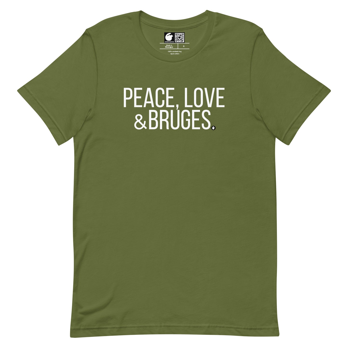 BRUGES Short=Sleeve Unisex t-shirt