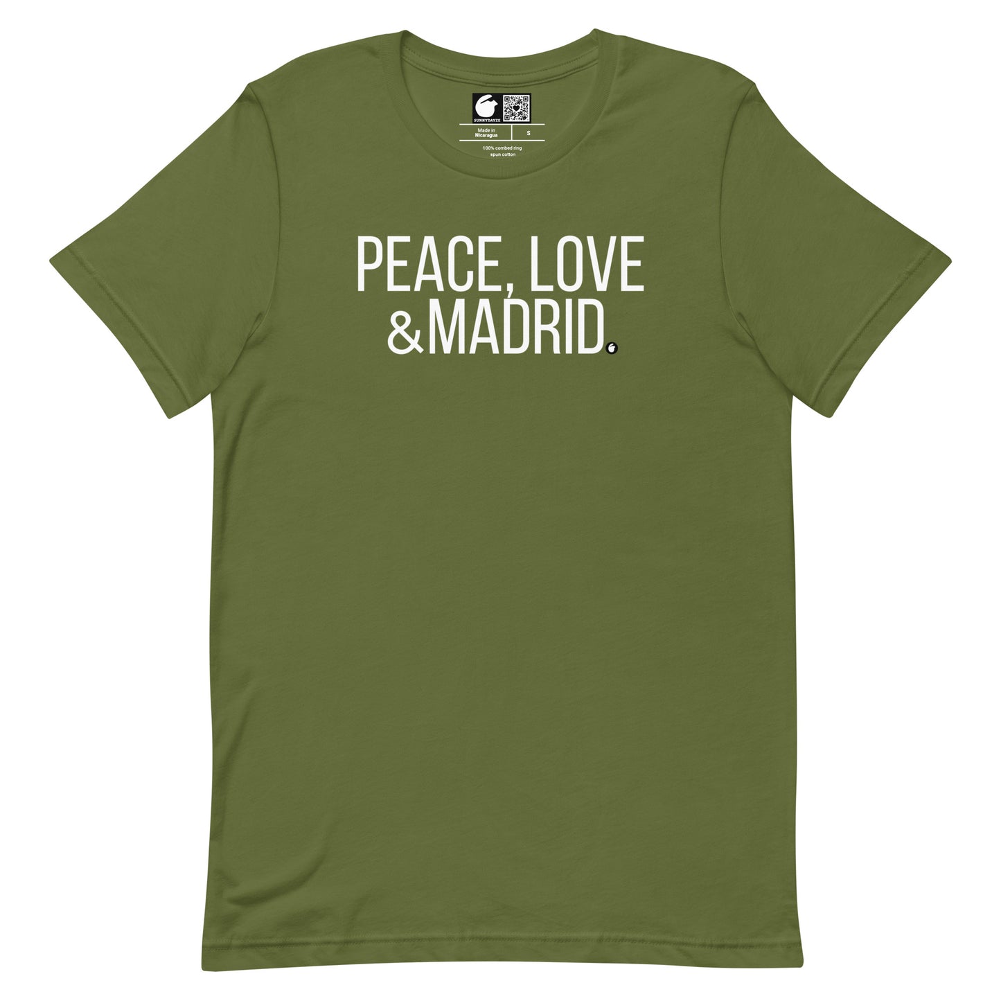 MADRID Short-Sleeve Unisex t-shirt