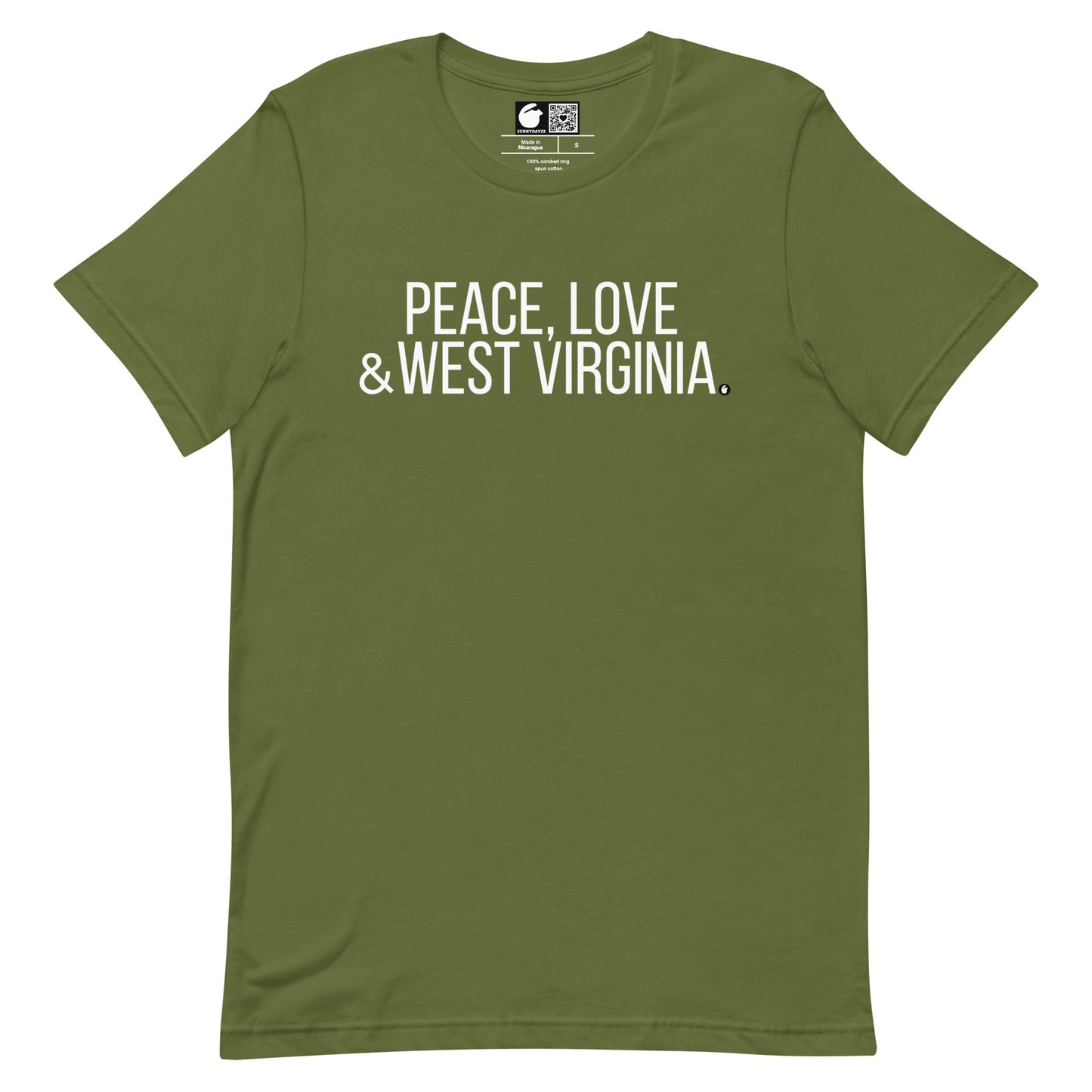 WEST VIRGINIA Short-Sleeve Unisex t-shirt