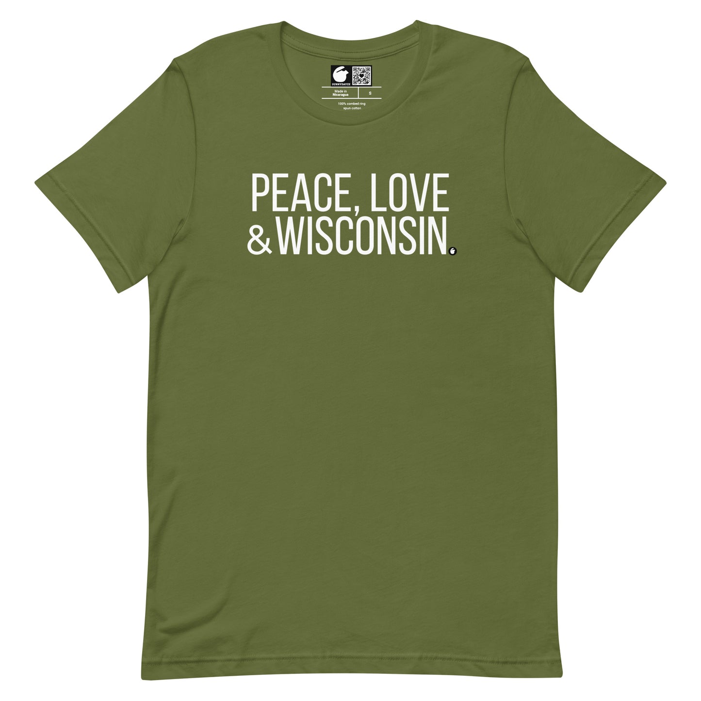 WISCONSIN Short-Sleeve Unisex t-shirt