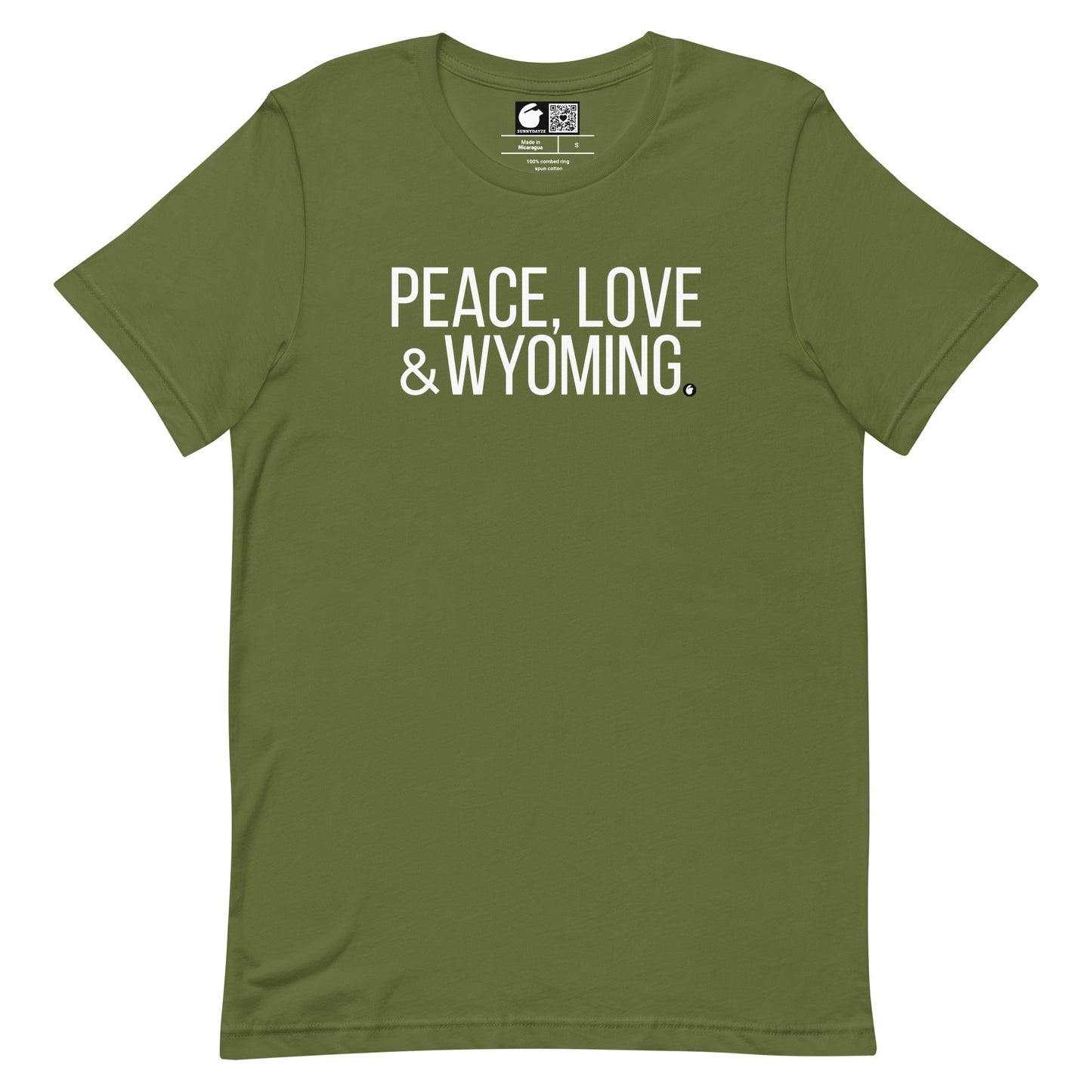 WYOMING Short-Sleeve Unisex t-shirt