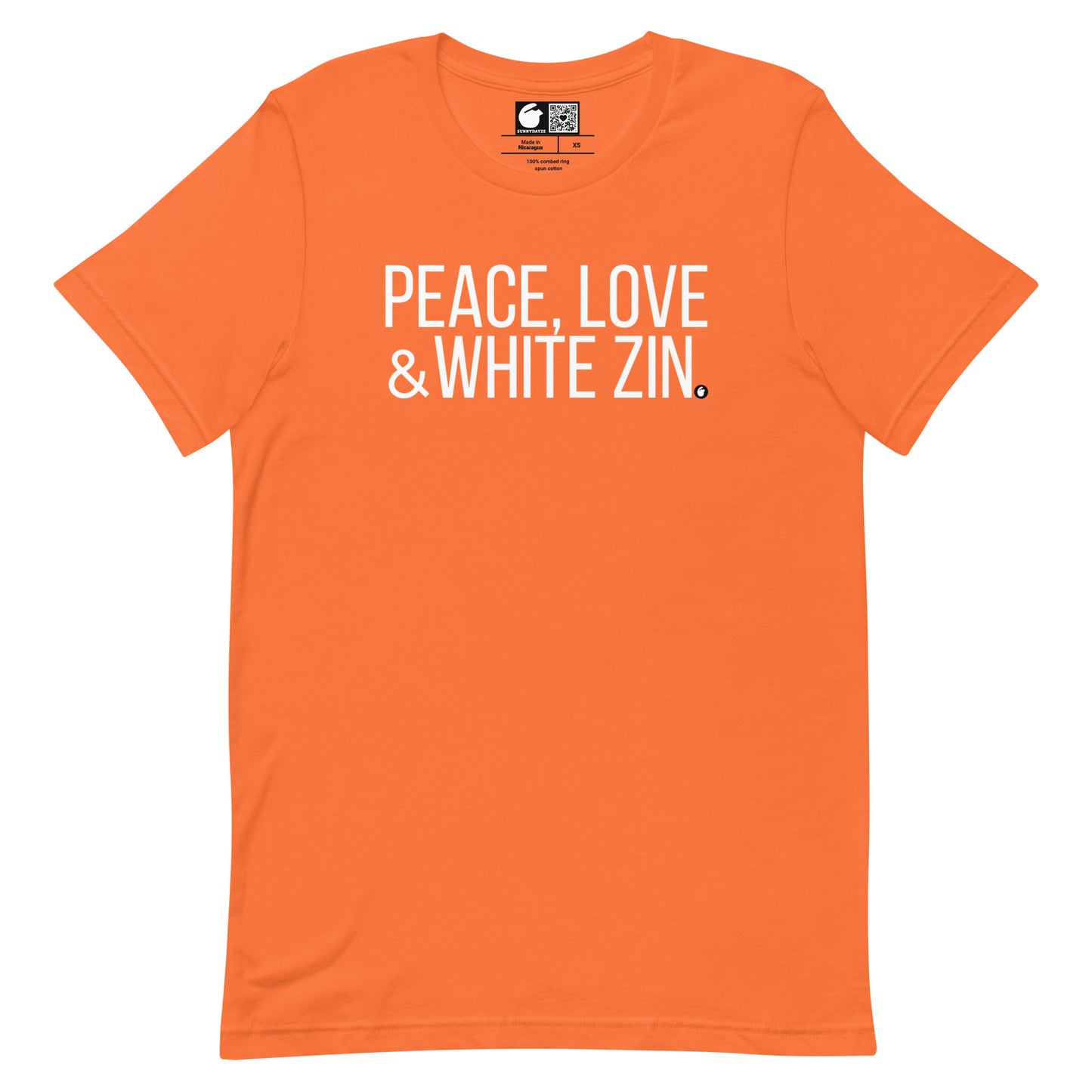 WHITE ZIN Unisex t-shirt