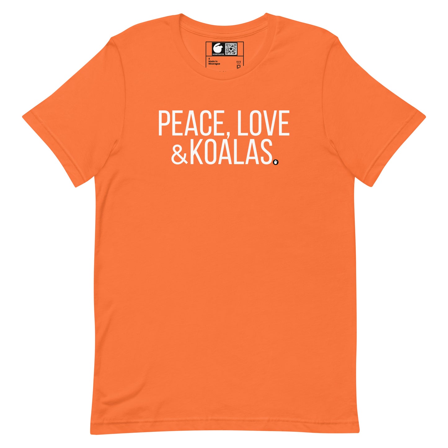 KOALAS Short=Sleeve Unisex t-shirt