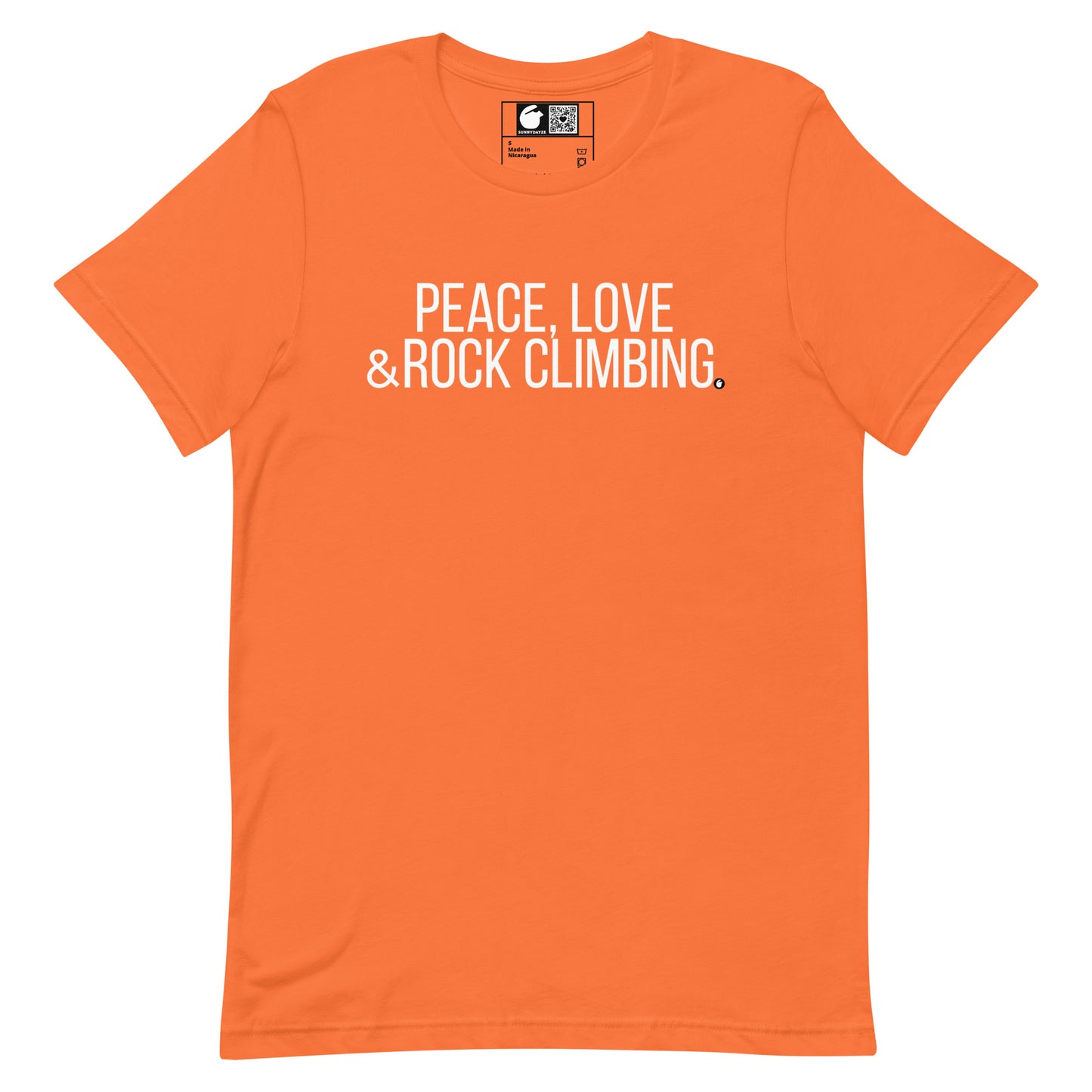 ROCK CLIMBING SHORT-SLEEVE Unisex t-shirt