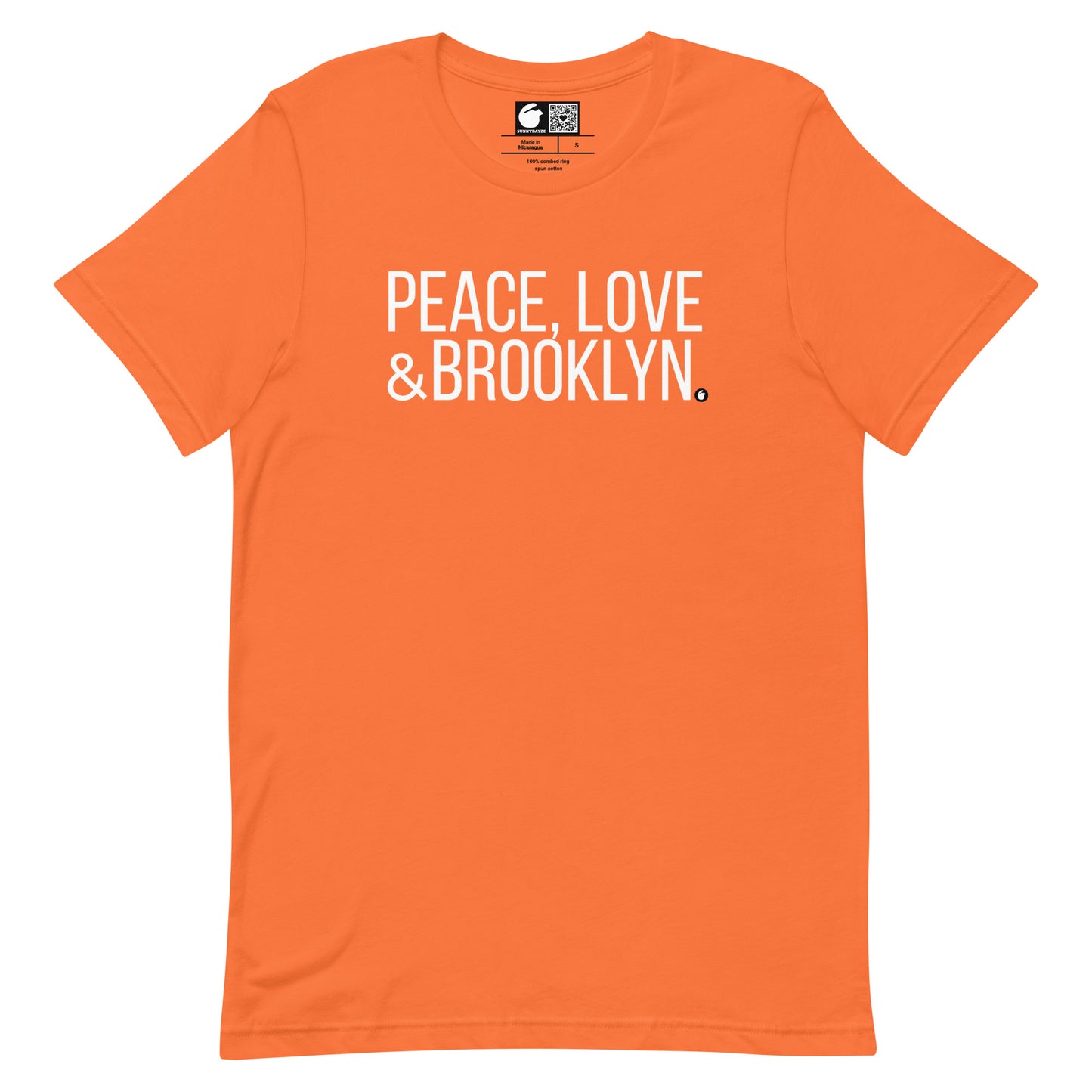 BROOKLYN Short=Sleeve Unisex t-shirt