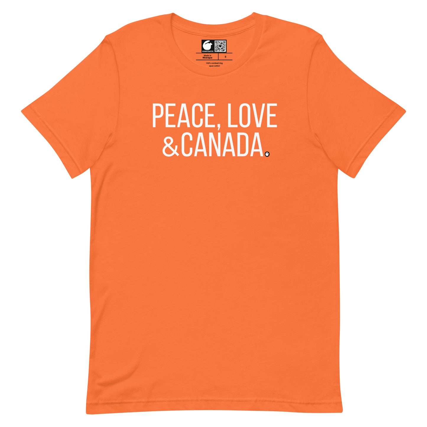 CANADA Short=Sleeve Unisex t-shirt