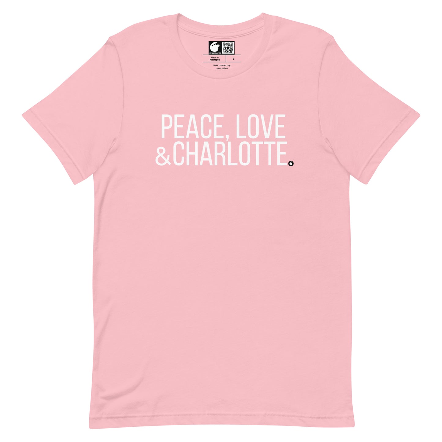 CHARLOTTE Short=Sleeve Unisex t-shirt