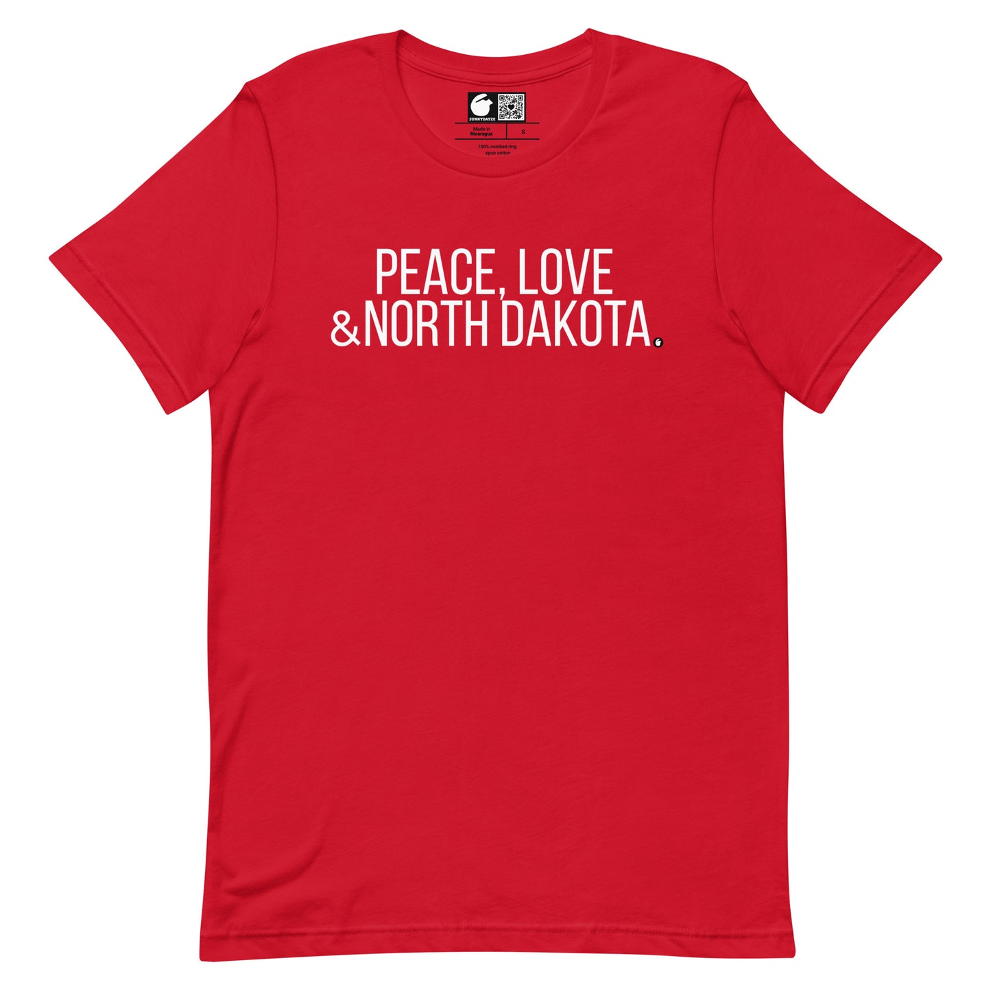 NORTH DAKOTA Short-Sleeve unisex t-shirt