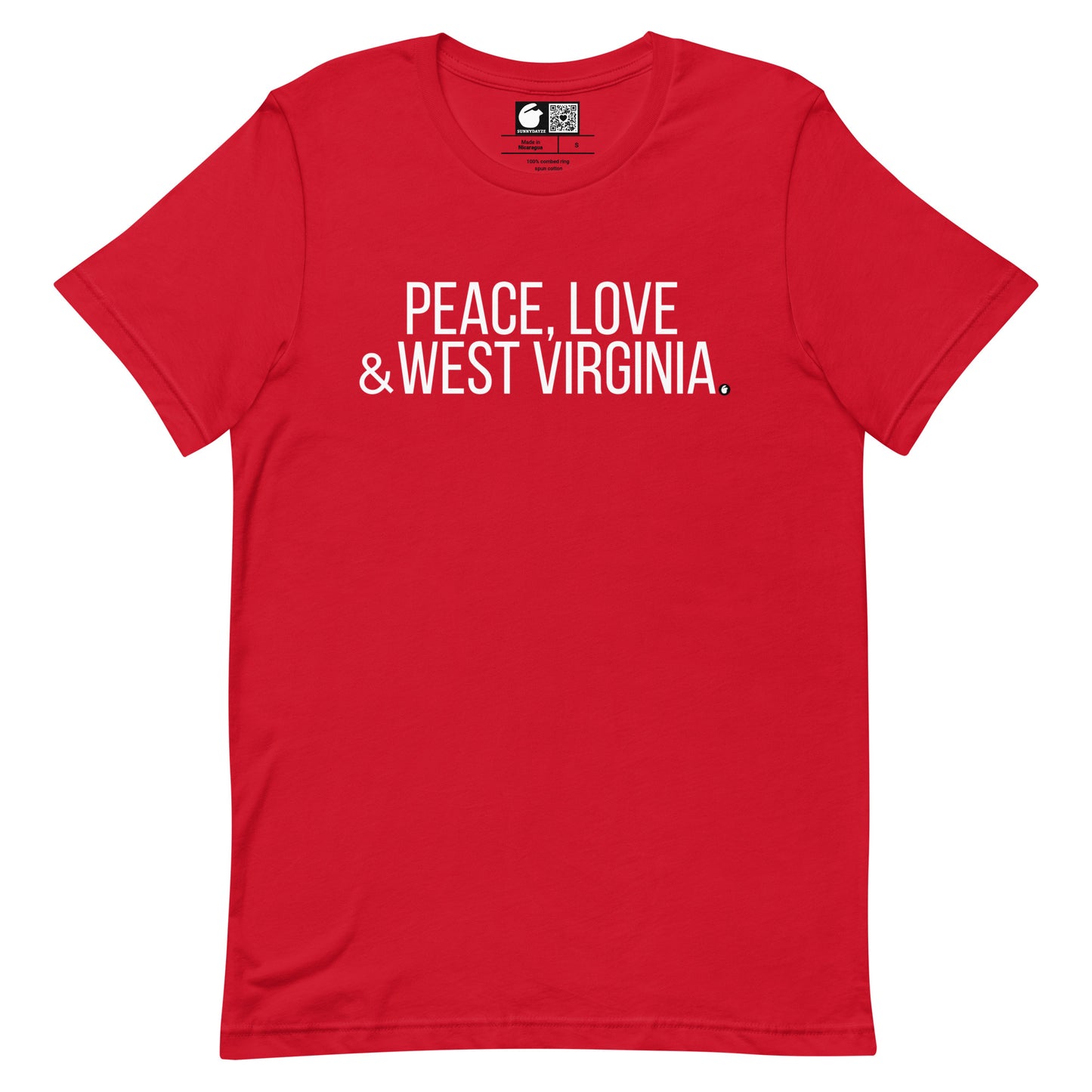 WEST VIRGINIA Short-Sleeve Unisex t-shirt