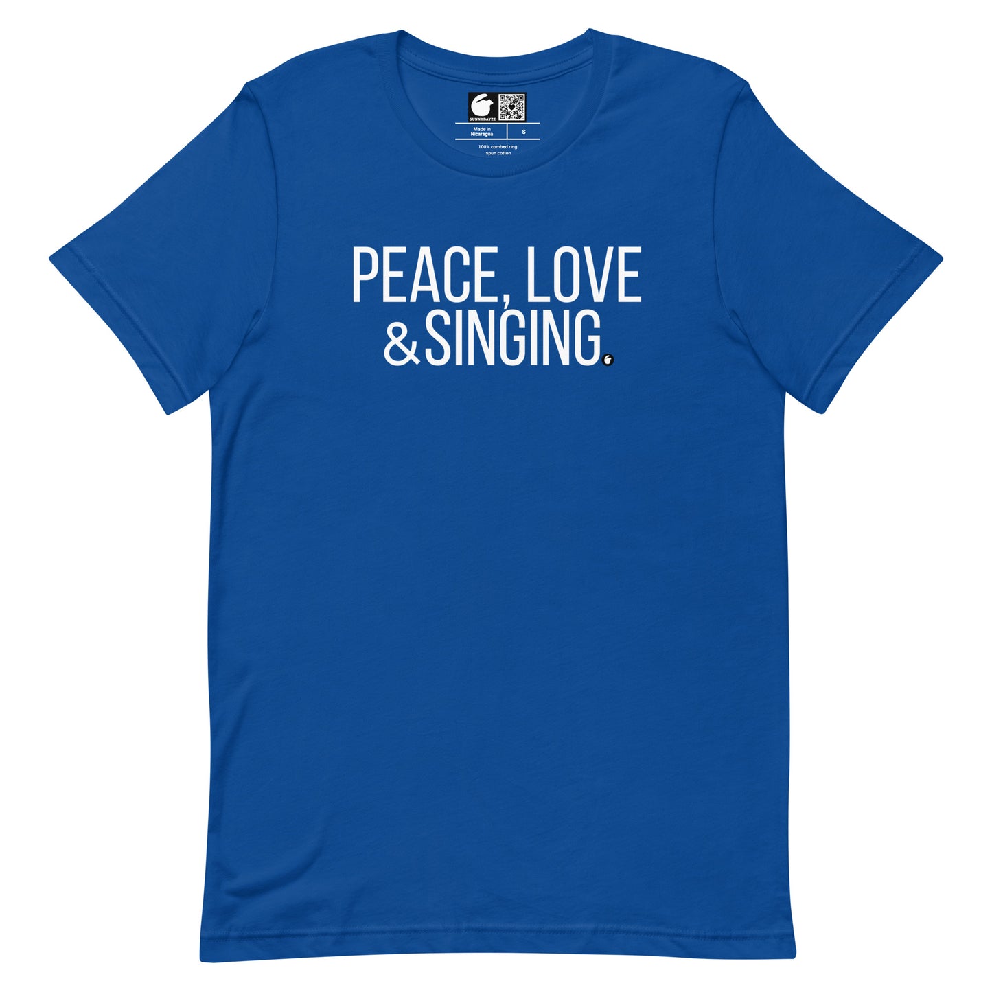 SINGING Short-Sleeve Unisex t-shirt