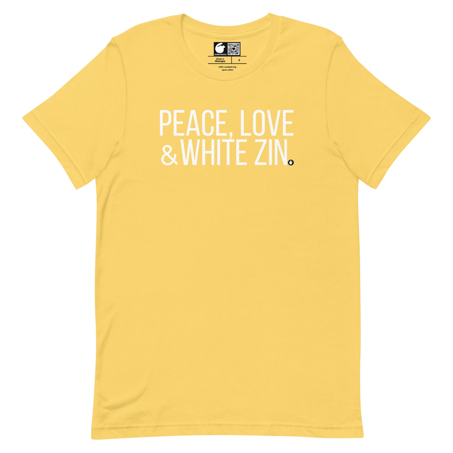 WHITE ZIN Unisex t-shirt