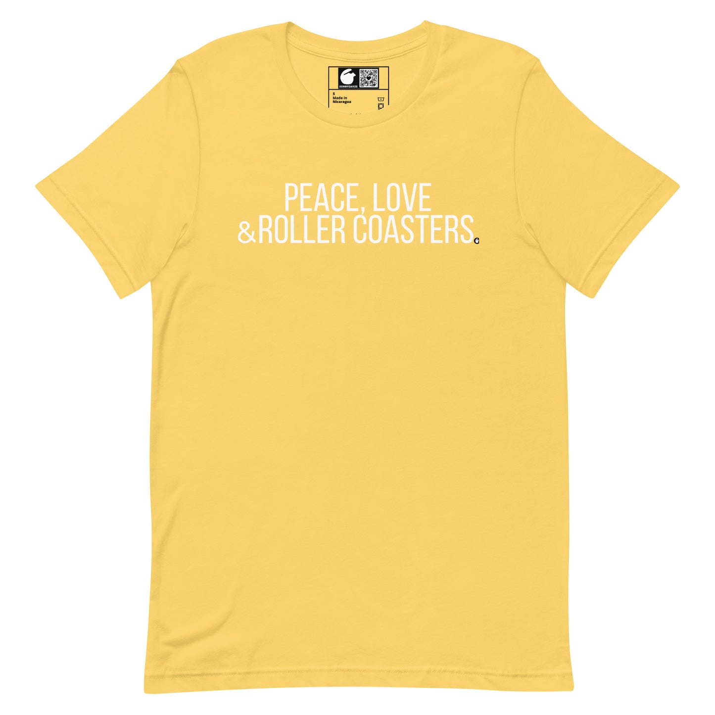 ROLLER COASTERS Short-Sleeve Unisex t-shirt