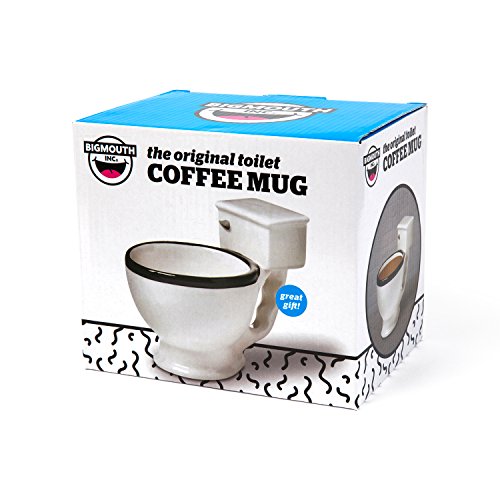 Toilet Mug Funny Gag Gift Perfect for Coffee, Tea