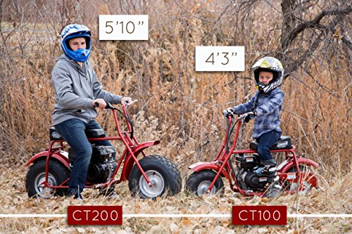 Gas Powered Mini Trail Bike Scooter for Adults and Kids (13+) 2 SIZES