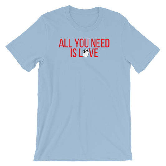 SunnyDayze ALL YOU NEED IS LOVE Short-Sleeve Unisex T-Shirt