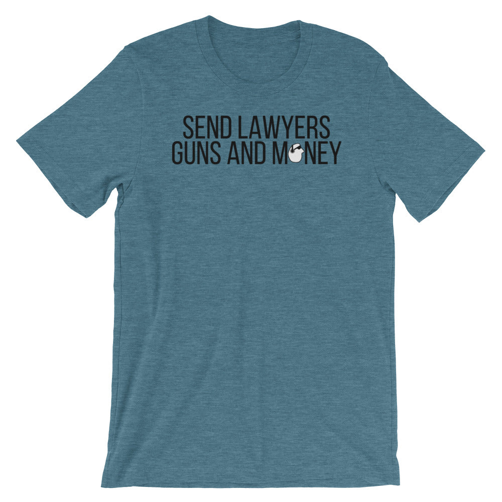 SunnyDayze LAWYERS GUNS & MONEY Short-Sleeve Unisex T-Shirt