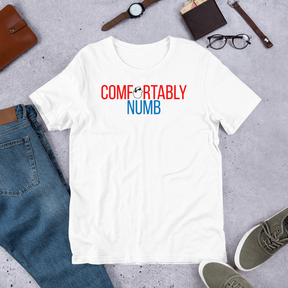 SunnyDayze COMFORTABLY NUMB Short-Sleeve Unisex T-Shirt