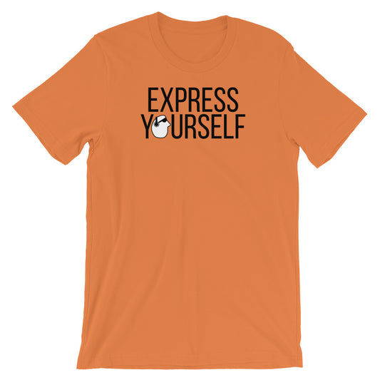 SunnyDayze EXPRESS YOURSELF Short-Sleeve Unisex T-Shirt