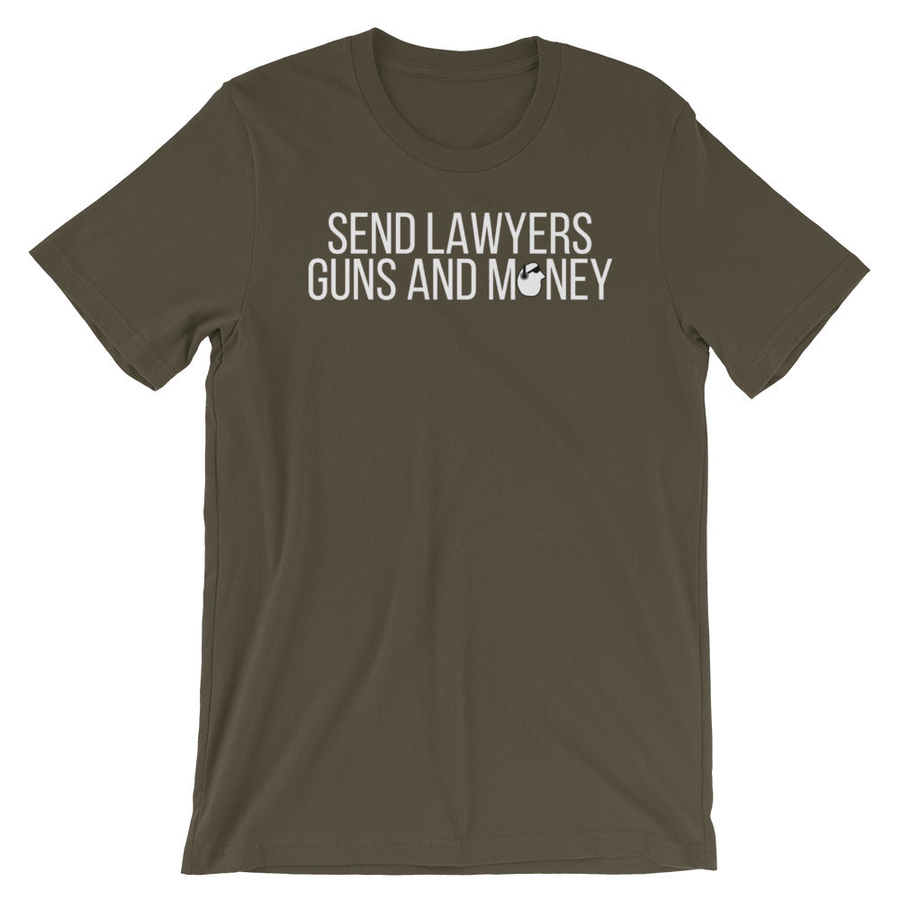 SunnyDayze LAWYERS GUNS & MONEY Short-Sleeve Unisex T-Shirt