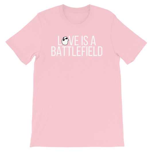 SunnyDayze LOVE IS A BATTLEFIELD Short-Sleeve Unisex T-Shirt