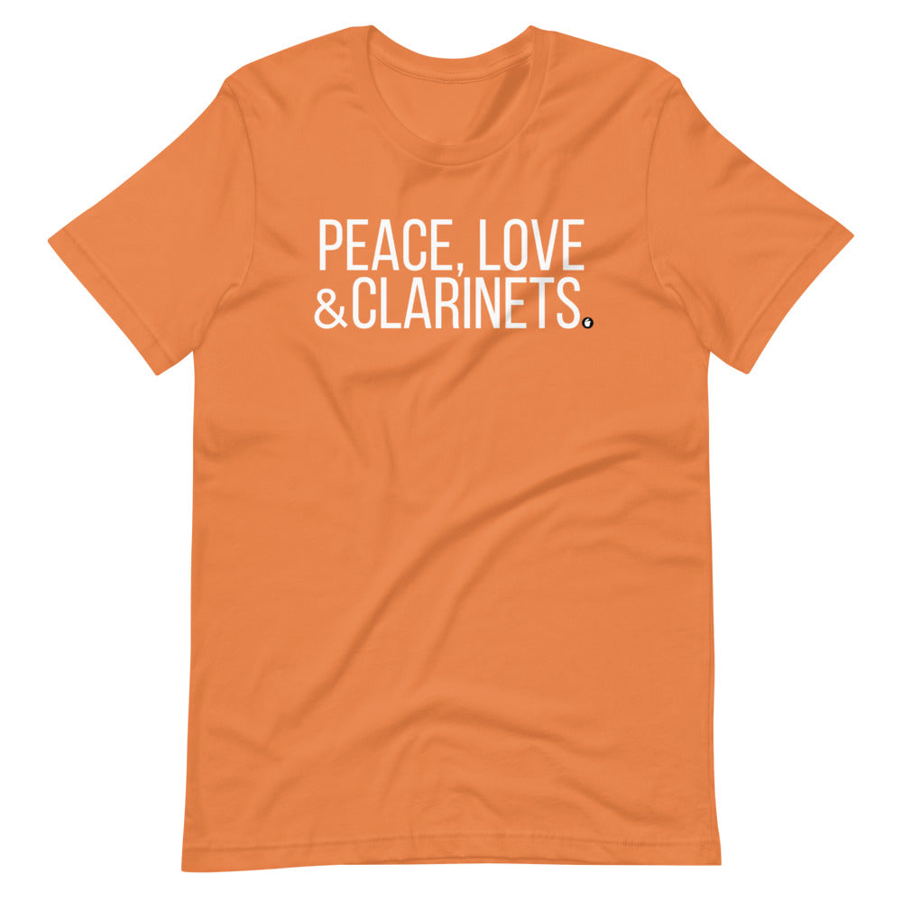 CLARINETS Short-Sleeve Unisex T-Shirt