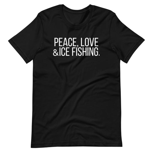 ICE FISHING Short-Sleeve Unisex T-Shirt