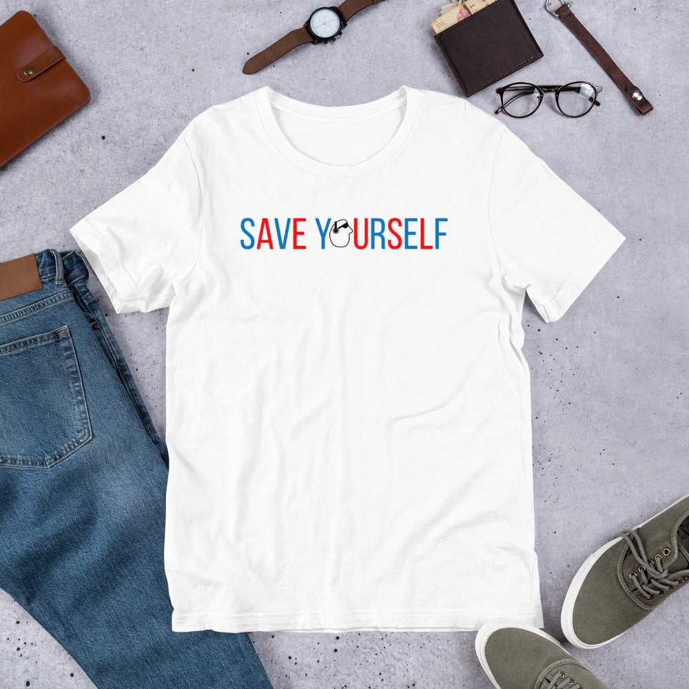 SunnyDayze SAVE YOURSELF Short-Sleeve Unisex T-Shirt