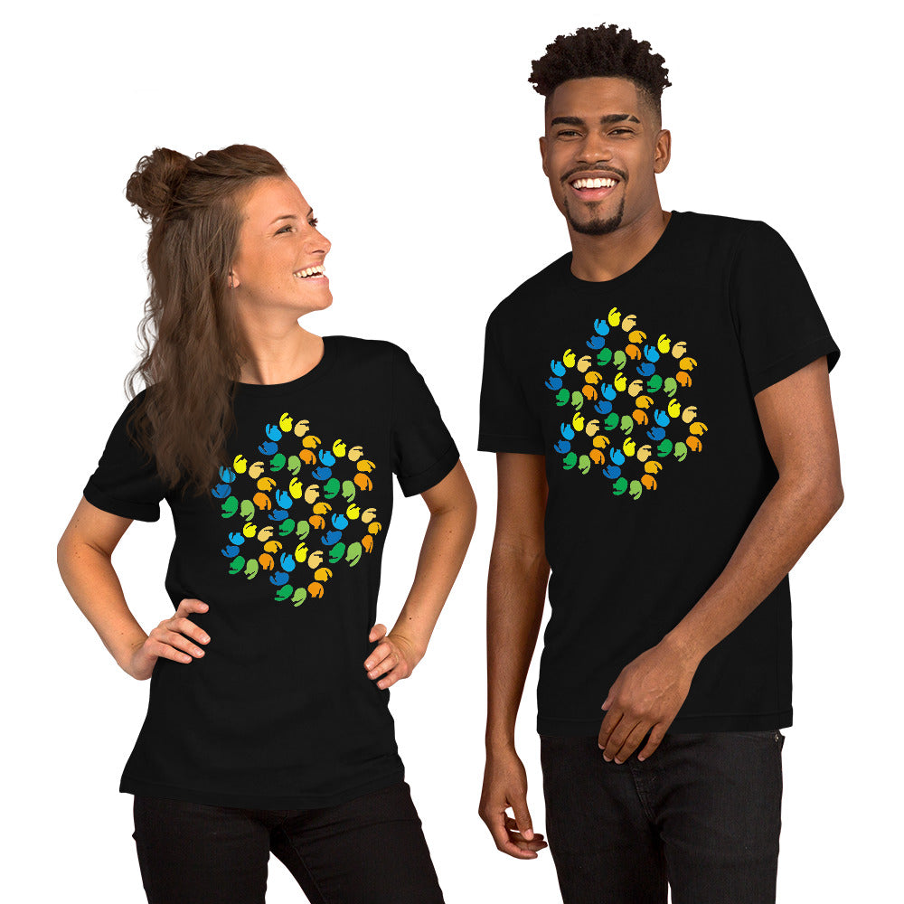 MEGA SWIRL Short-Sleeve Unisex T-Shirt